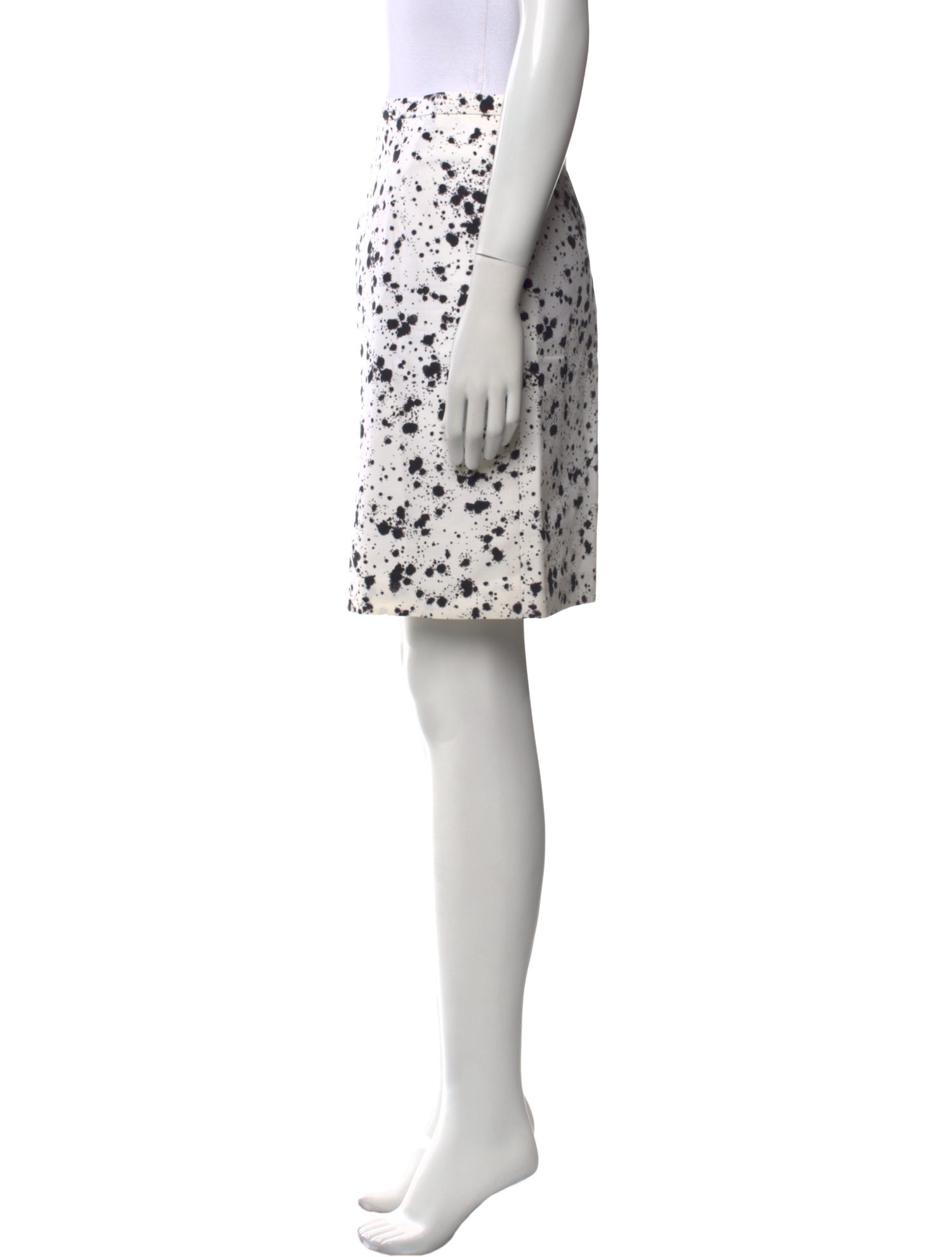 Michael Kors Polka Dot Print Mini Skirt